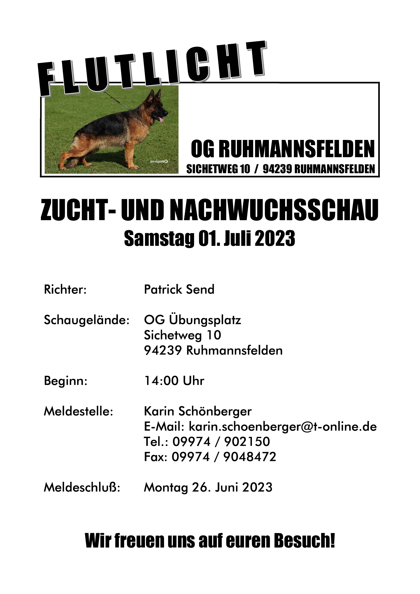 2023 Flyer Zuchtschau